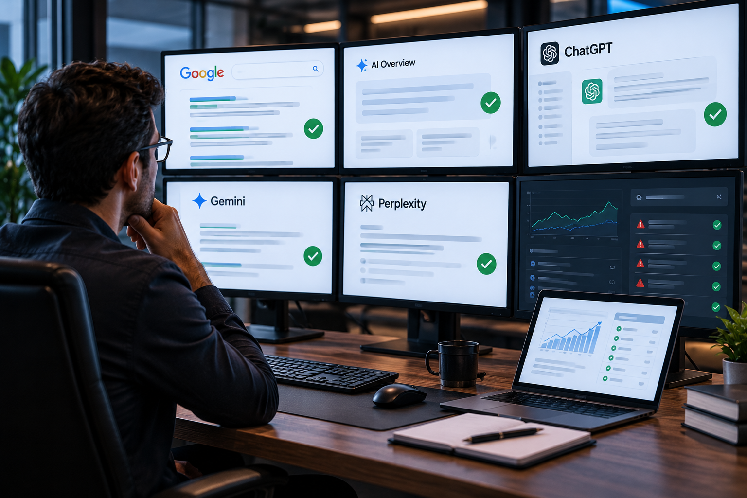 Monitor Google and AI answers